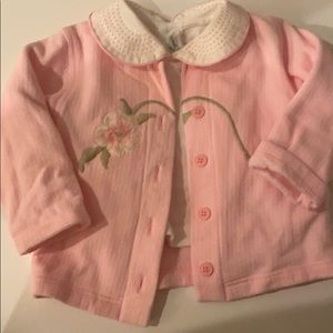 MAGIL Peter Pan collar blouse coordinatin sweater